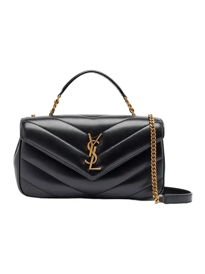 Loulou matelassé leather top-handle bag