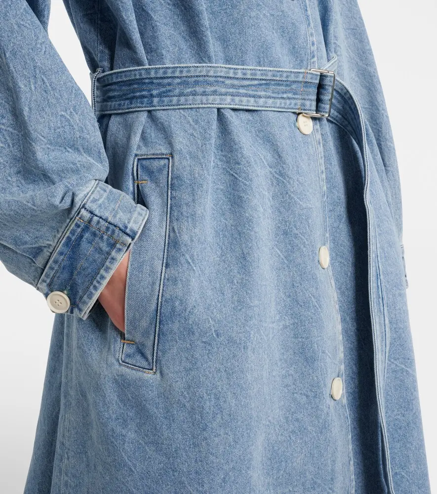 AGOLDE x Maria McManus denim wrap coat | Thumbnail 6 AGOLDE x Maria McManus denim wrap coat | Thumbnail 6