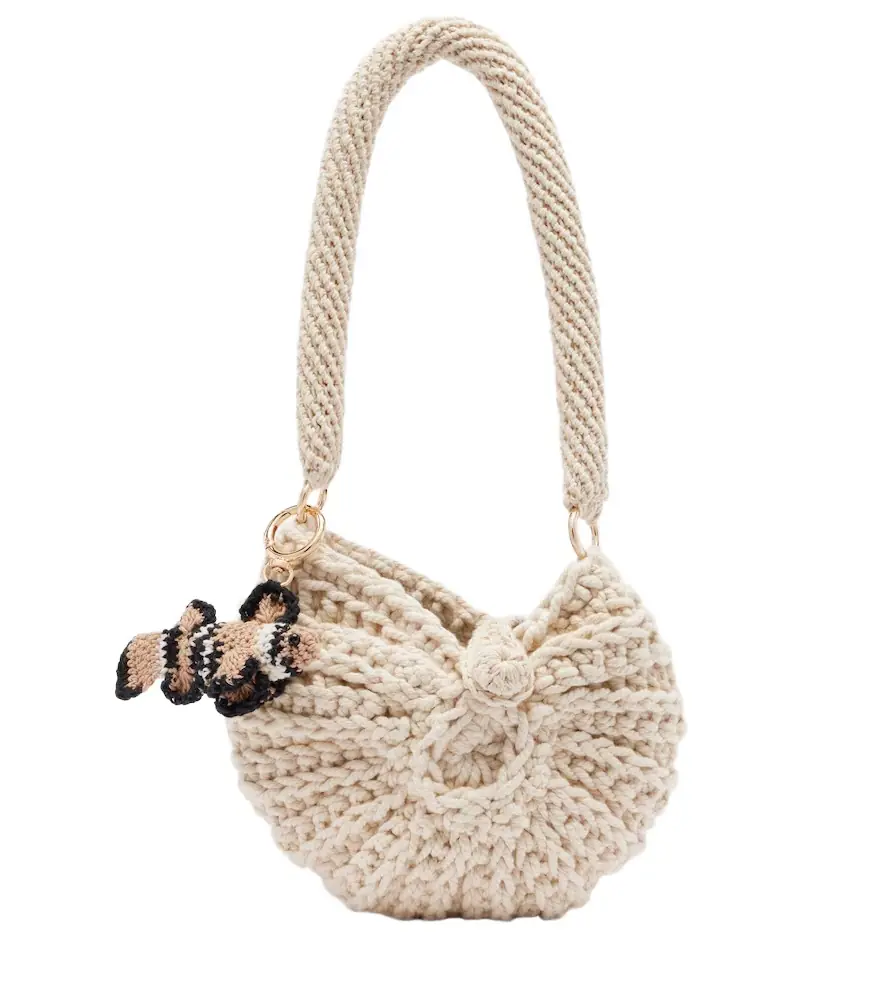 Poupette St Barth Praia Small crochet shoulder bag | Image 1 Poupette St Barth Praia Small crochet shoulder bag | Image 1