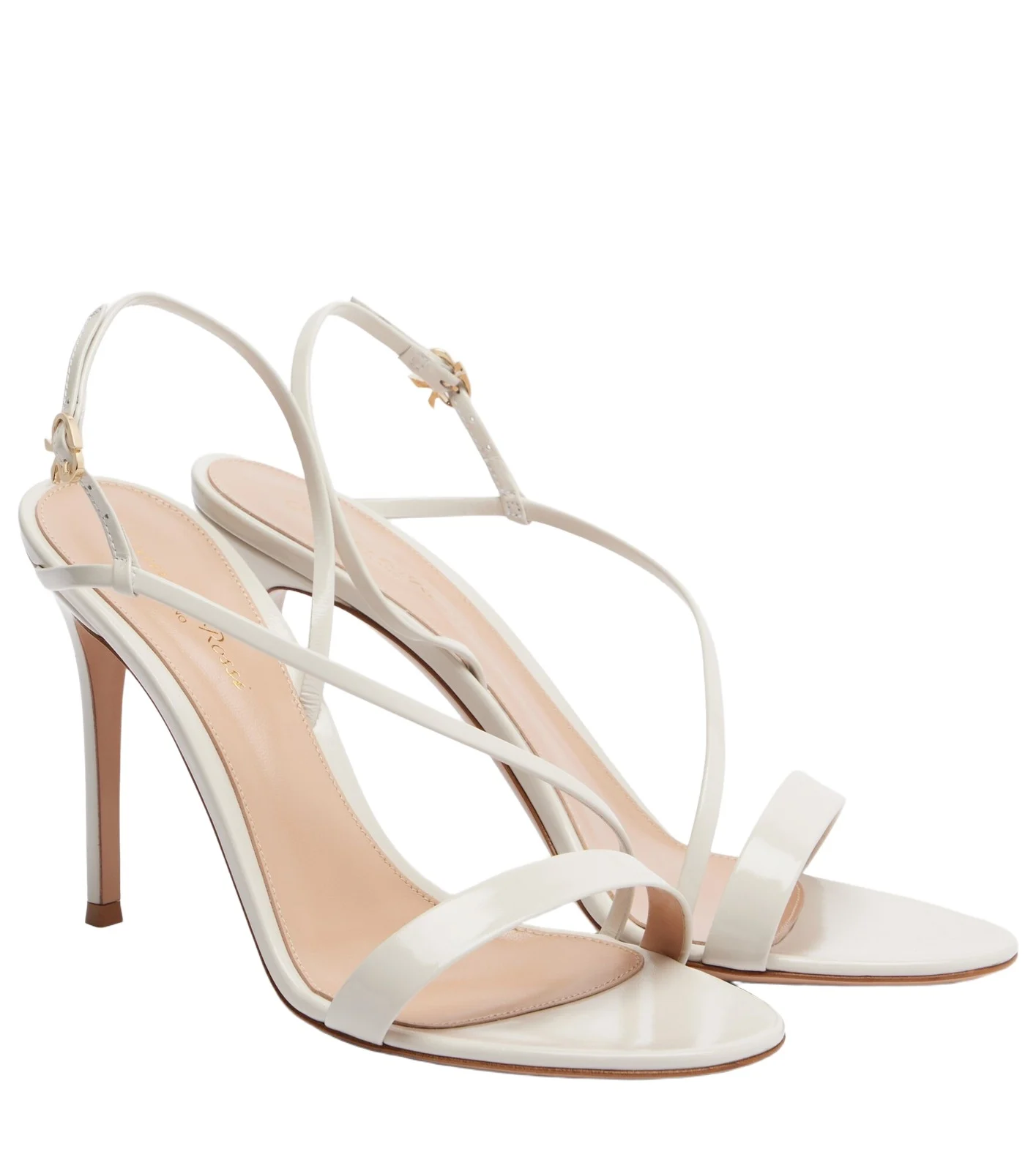 Gianvito Rossi Patent leather slingback sandals