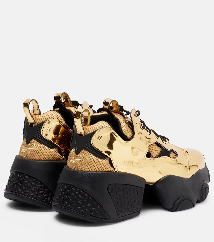 NOIR KEI NINOMIYA x Reebok metallic-effect platform sneakers | Thumbnail 5
