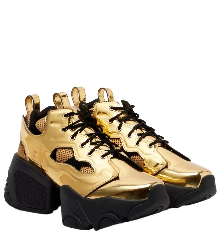 Noir Kei Ninomiya x Reebok metallic-effect platform sneakers | Image 1 Noir Kei Ninomiya x Reebok metallic-effect platform sneakers | Image 1