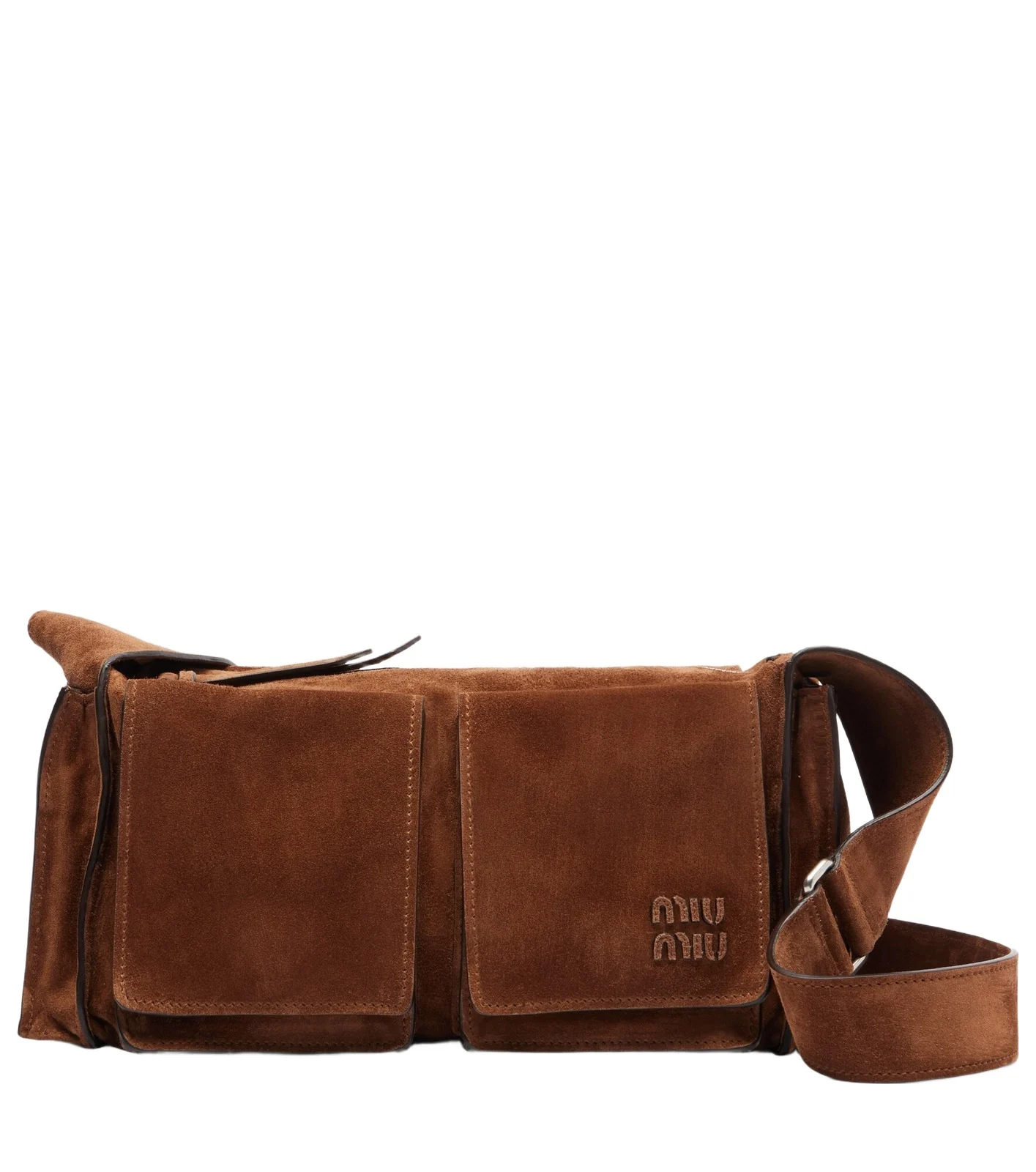 Utilitaire suede shoulder bag Utilitaire suede shoulder bag