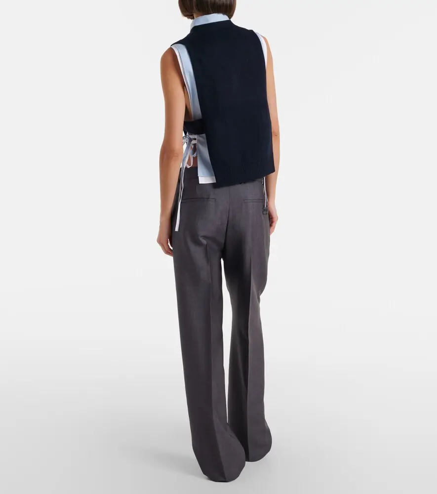 Miu Miu Mohair and wool straight pants | Thumbnail 6