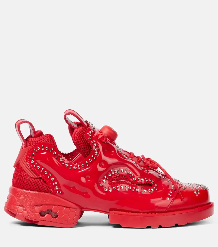 NOIR KEI NINOMIYA x Reebok studded brogue sneakers | Thumbnail 4