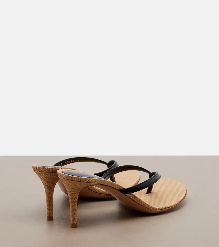 Gianvito Rossi Calypso leather thong sandals | Thumbnail 3 Gianvito Rossi Calypso leather thong sandals | Thumbnail 3