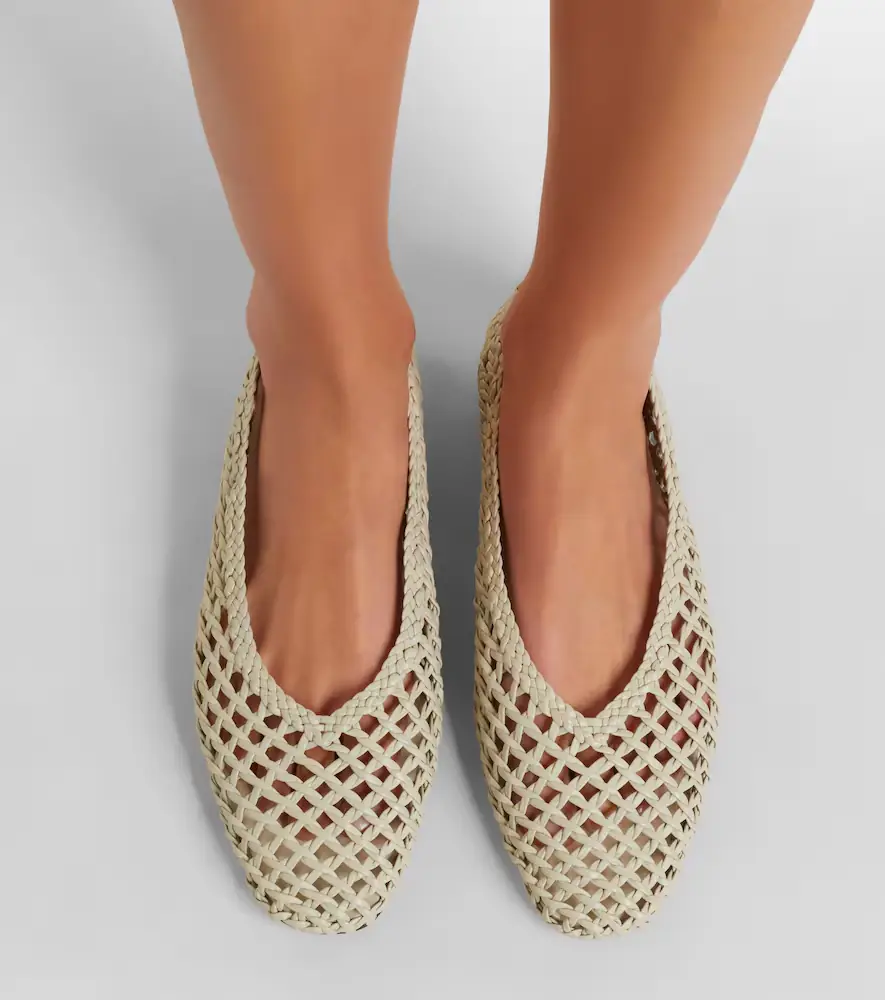 Le Monde Béryl Le Monde Béryl Regency woven leather ballet flats | Thumbnail 6 Le Monde Béryl Le Monde Béryl Regency woven leather ballet flats | Thumbnail 6