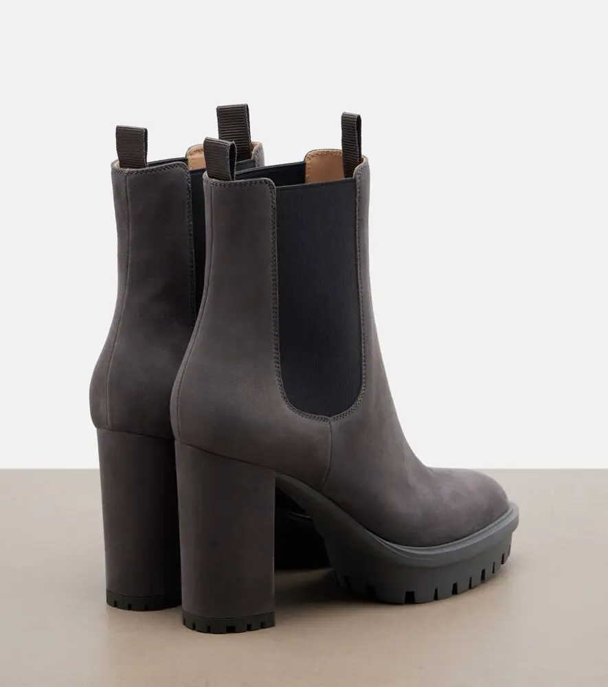 Gianvito Rossi Barry suede Chelsea boots | Thumbnail 2 Gianvito Rossi Barry suede Chelsea boots | Thumbnail 2