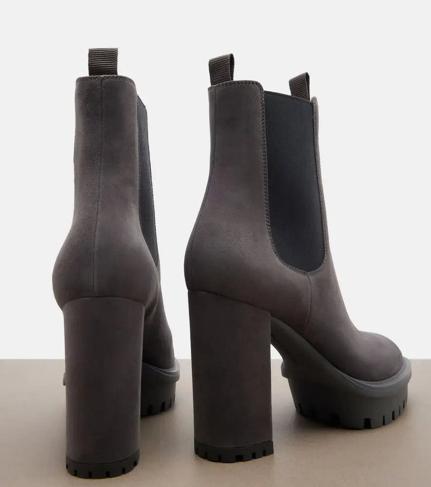 Gianvito Rossi Barry suede Chelsea boots | Thumbnail 4 Gianvito Rossi Barry suede Chelsea boots | Thumbnail 4