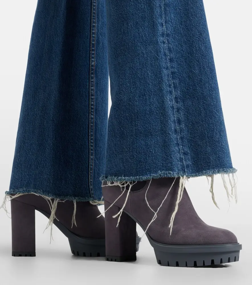 Gianvito Rossi Barry suede Chelsea boots | Thumbnail 6 Gianvito Rossi Barry suede Chelsea boots | Thumbnail 6