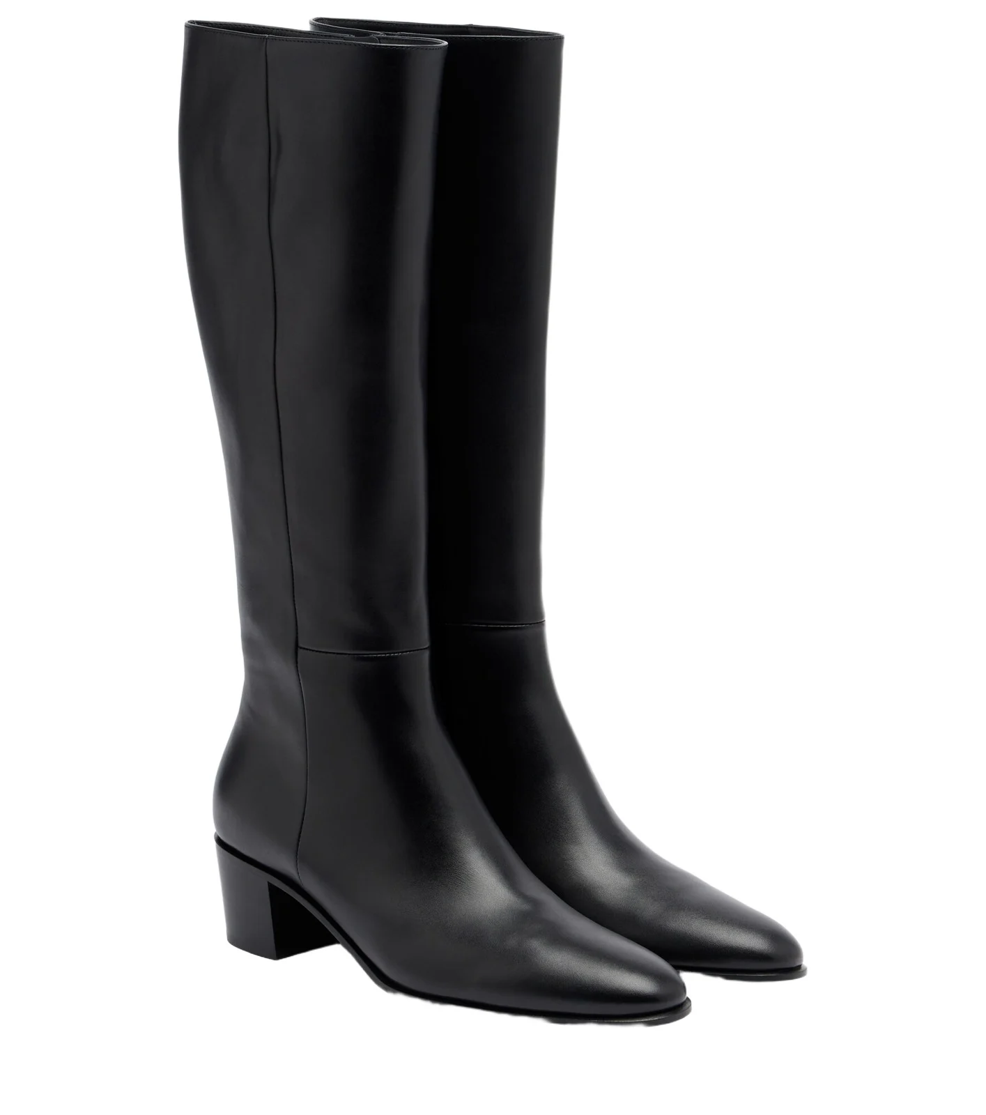 Spencer knee-high leather boots