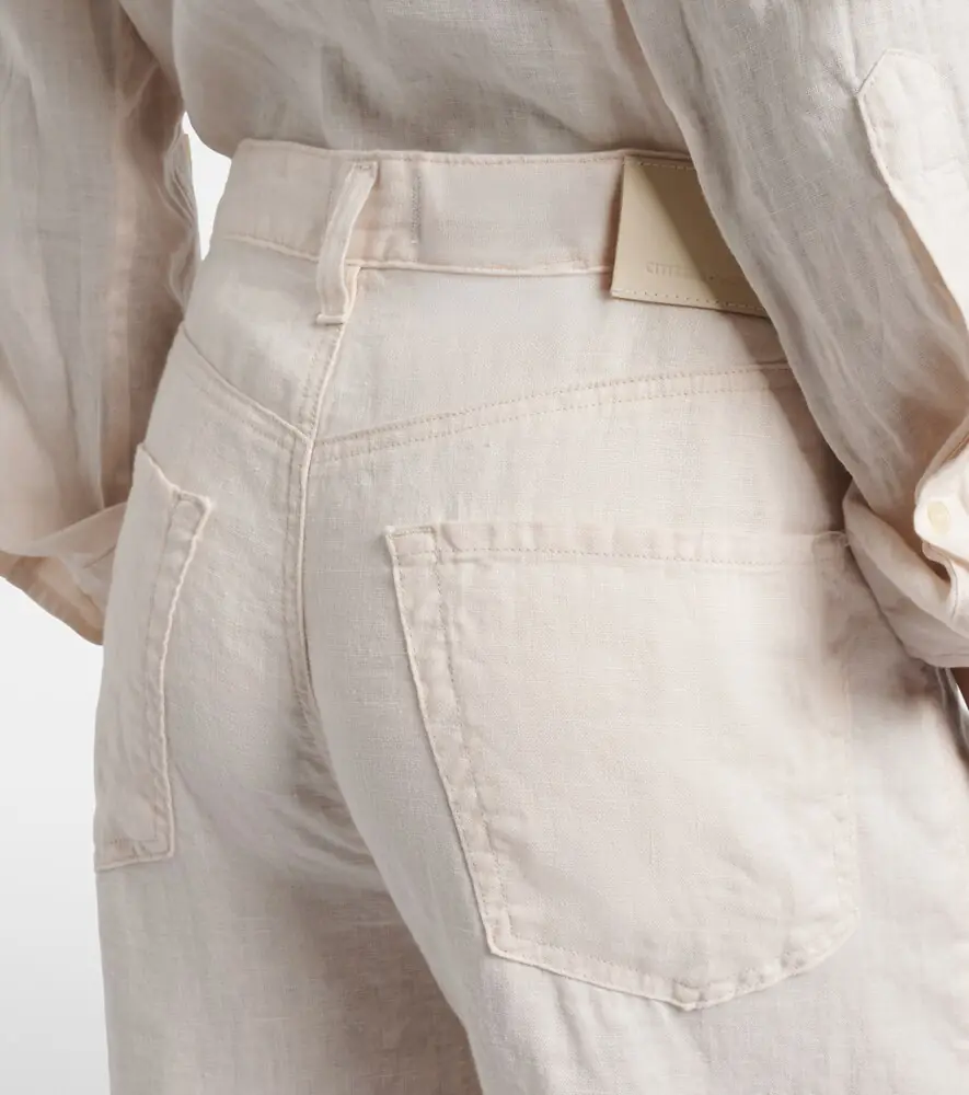 Citizens of Humanity Brynn linen wide-leg pants | Thumbnail 5 Citizens of Humanity Brynn linen wide-leg pants | Thumbnail 5