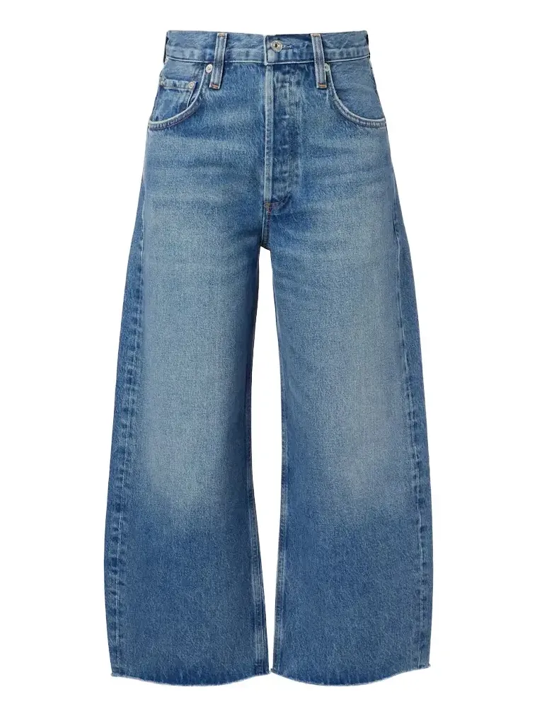 Ayla cropped wide-leg jeans Ayla cropped wide-leg jeans