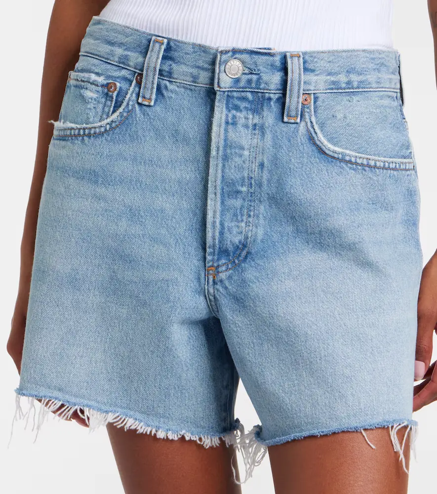 AGOLDE Nye denim shorts | Thumbnail 5