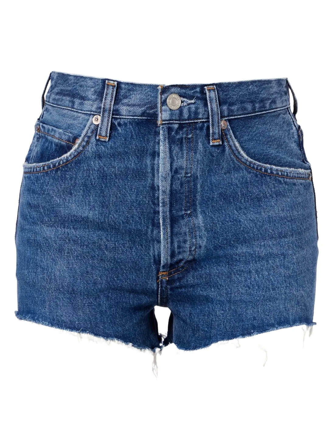 AGOLDE Ridley denim shorts