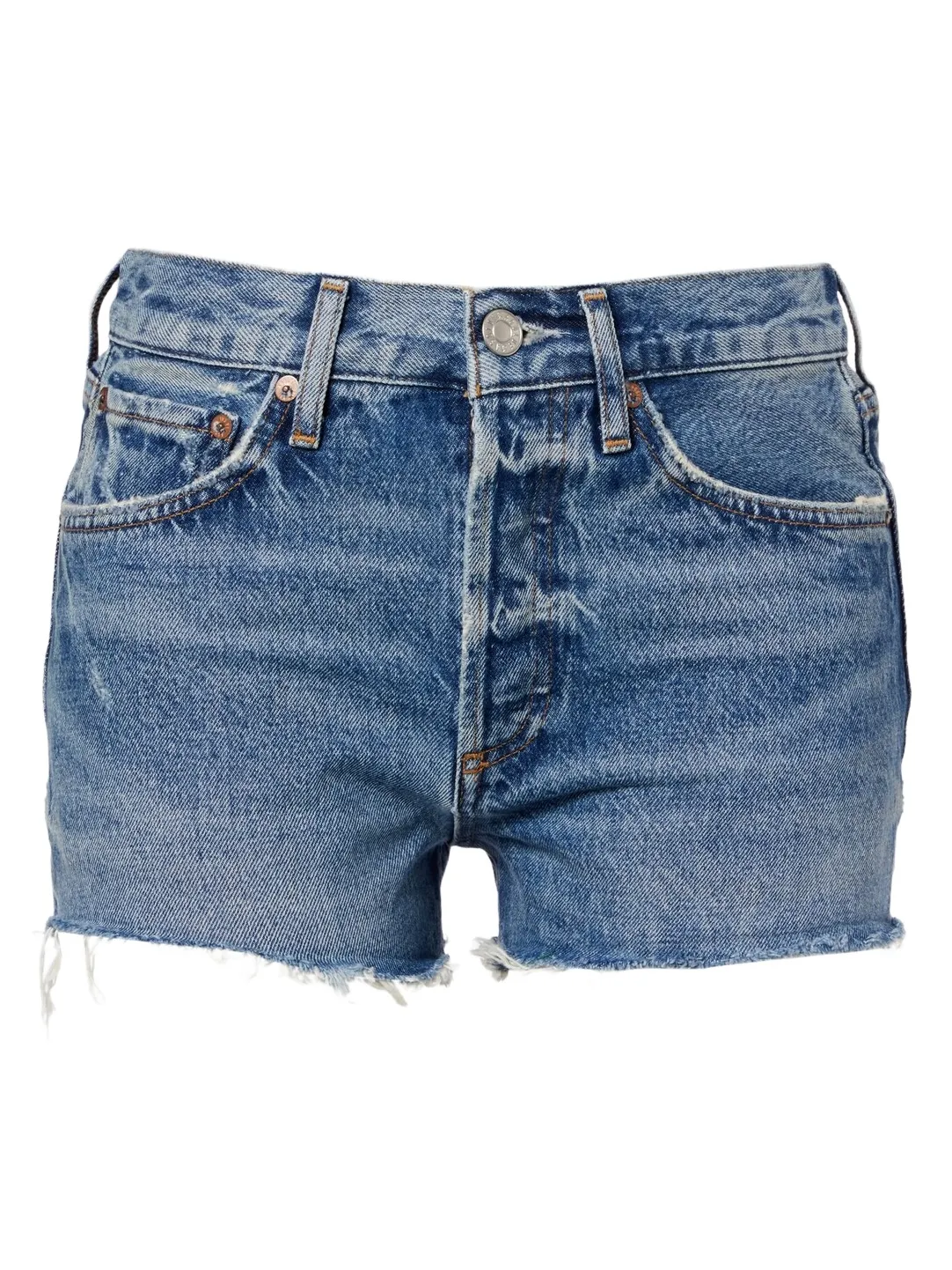 AGOLDE Parker denim shorts