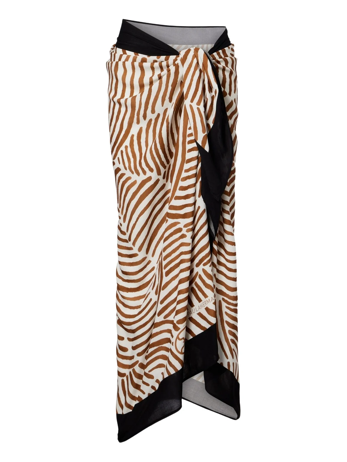 Printed beach cover-up
