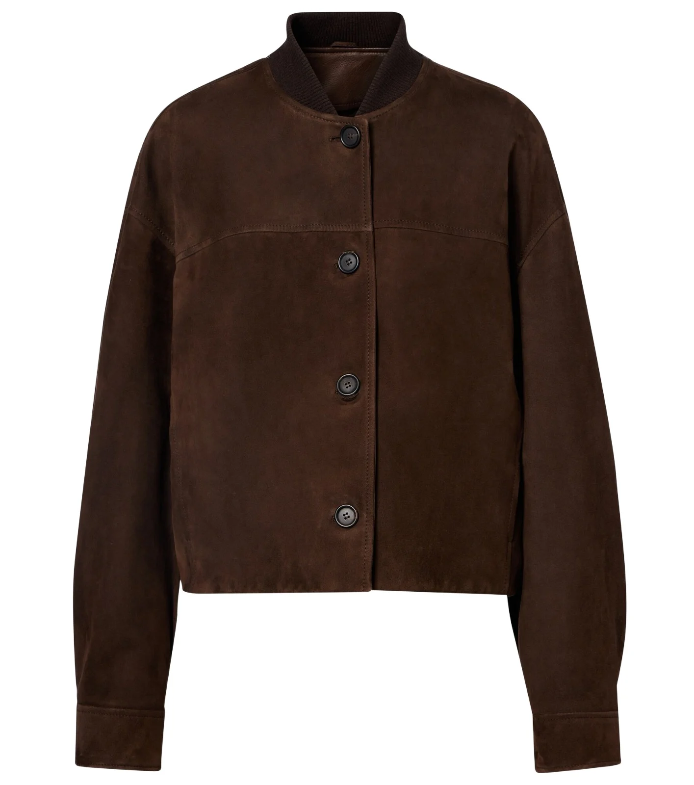 Cropped suede jacket Cropped suede jacket