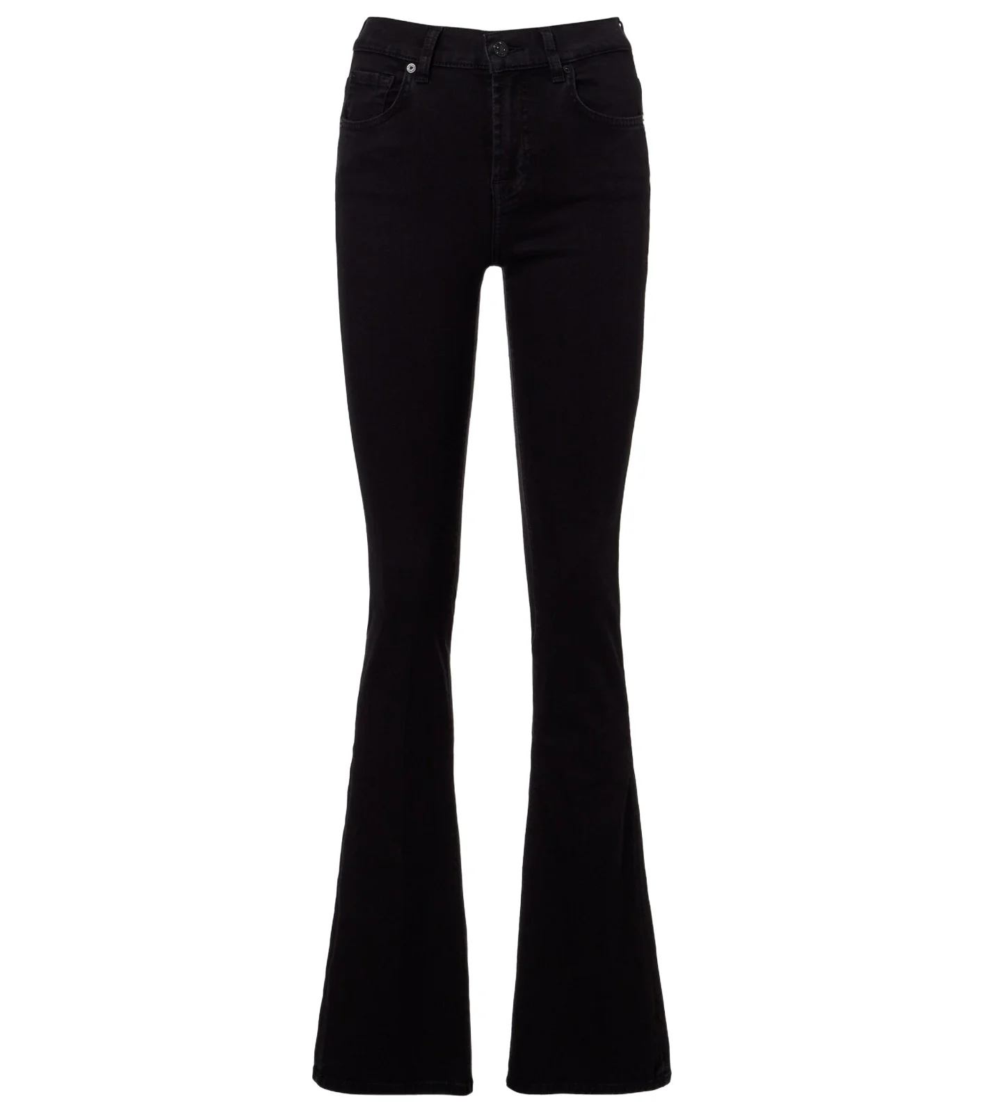 Mid-rise bootcut jeans