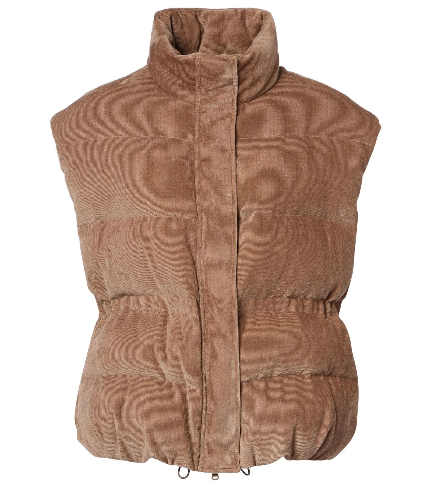 Monili corduroy down vest