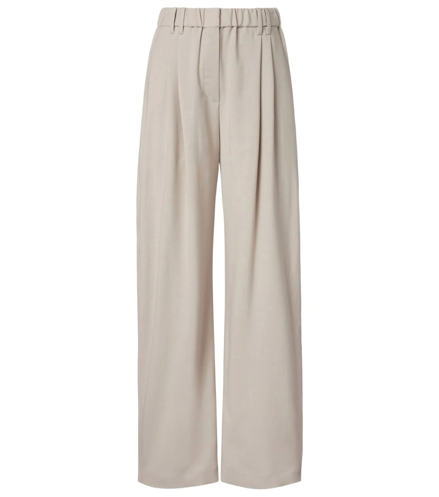Monili wool-blend wide-leg pants