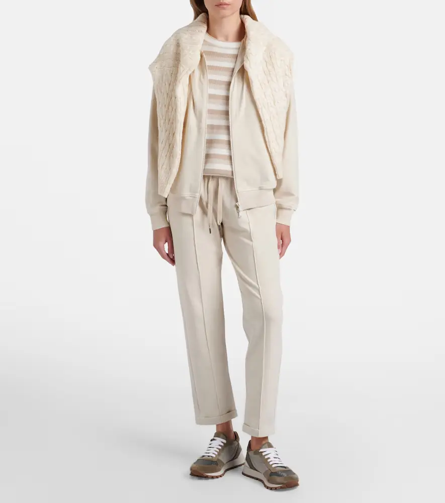 Brunello Cucinelli Monili cotton sweatpants | Thumbnail 6 Brunello Cucinelli Monili cotton sweatpants | Thumbnail 6