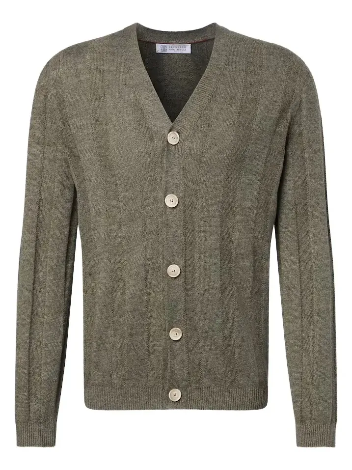 Linen and cotton cardigan Linen and cotton cardigan