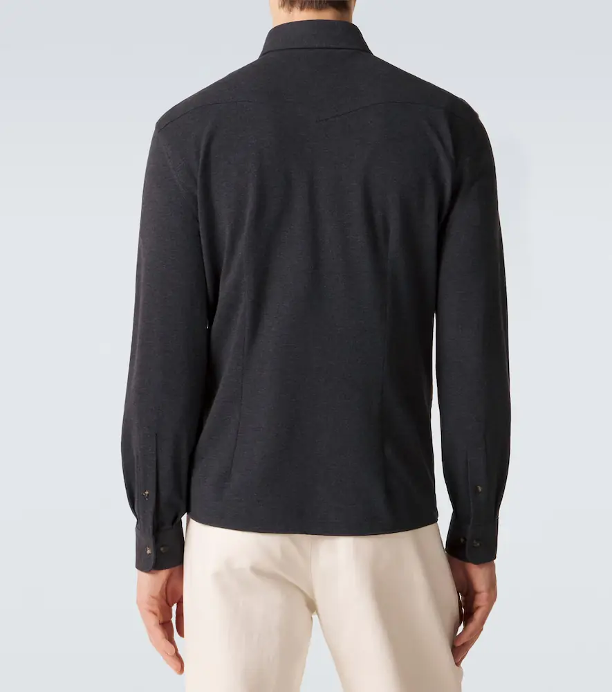 Brunello Cucinelli Cotton overshirt | Thumbnail 6