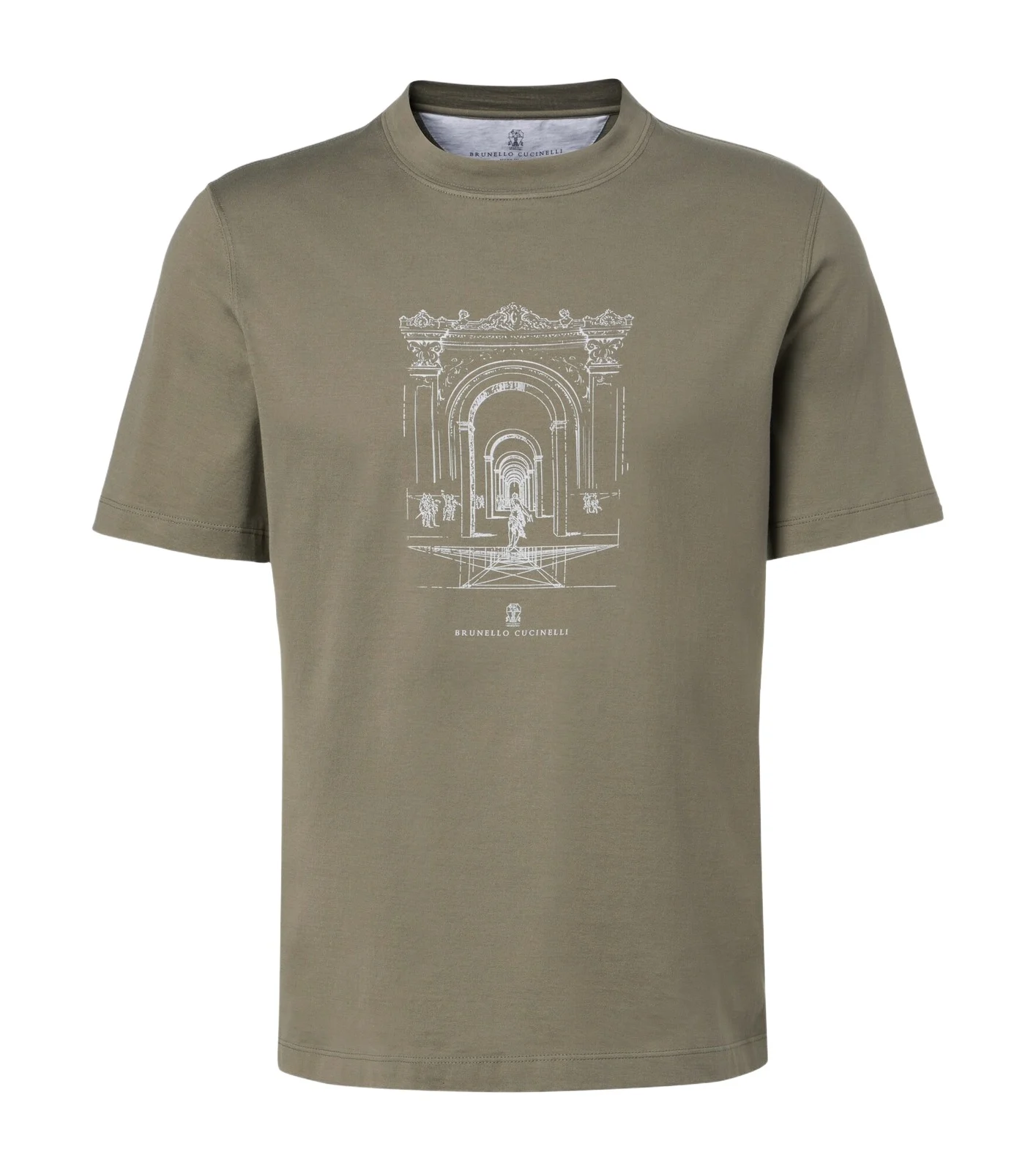 Printed cotton jersey T-shirt Printed cotton jersey T-shirt