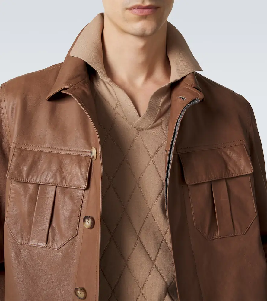 Brunello Cucinelli Knitted cotton polo shirt | Thumbnail 6 Brunello Cucinelli Knitted cotton polo shirt | Thumbnail 6