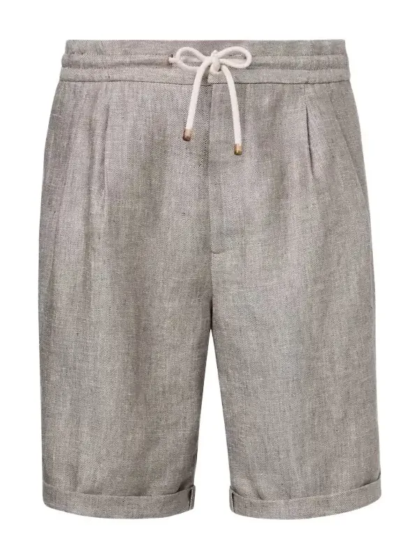 Linen shorts