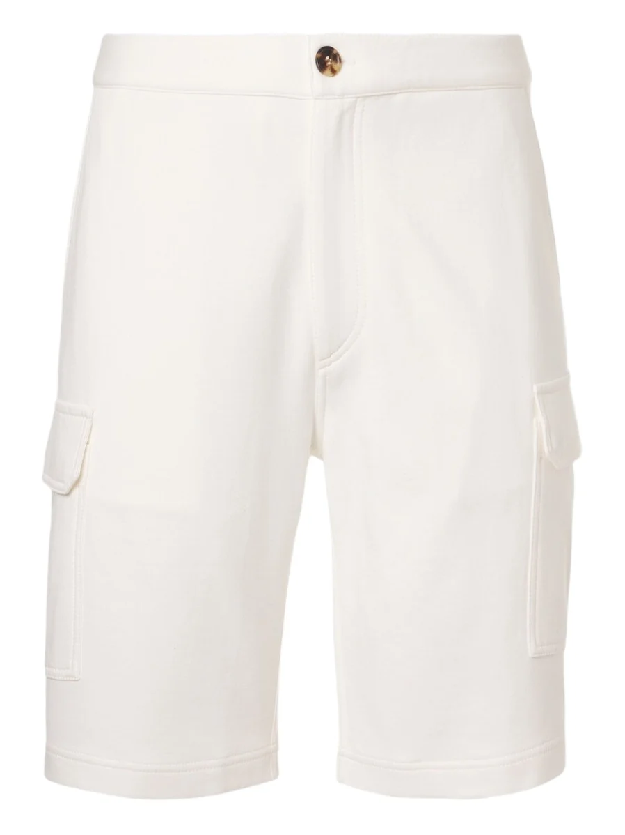 Cotton-blend cargo shorts Cotton-blend cargo shorts