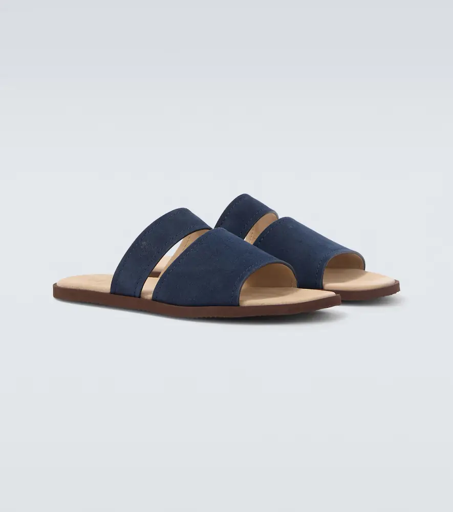 Brunello Cucinelli Suede sandals | Thumbnail 2 Brunello Cucinelli Suede sandals | Thumbnail 2