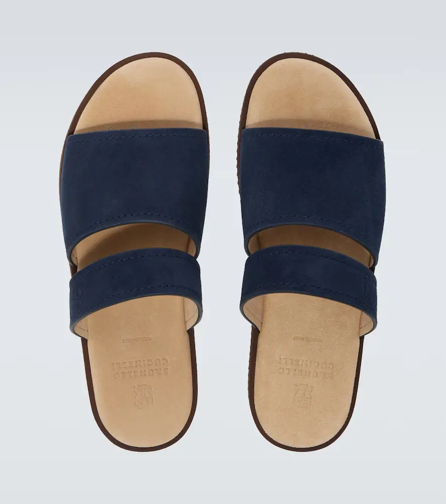 Brunello Cucinelli Suede sandals | Thumbnail 3 Brunello Cucinelli Suede sandals | Thumbnail 3
