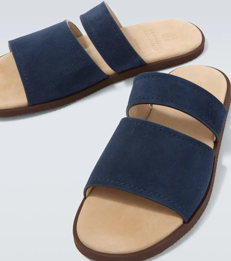 Brunello Cucinelli Suede sandals | Thumbnail 6 Brunello Cucinelli Suede sandals | Thumbnail 6