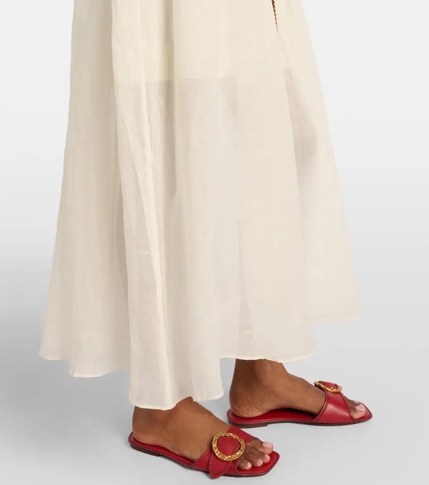 Zimmermann Aster embroidered ramie maxi dress | Thumbnail 6 Zimmermann Aster embroidered ramie maxi dress | Thumbnail 6