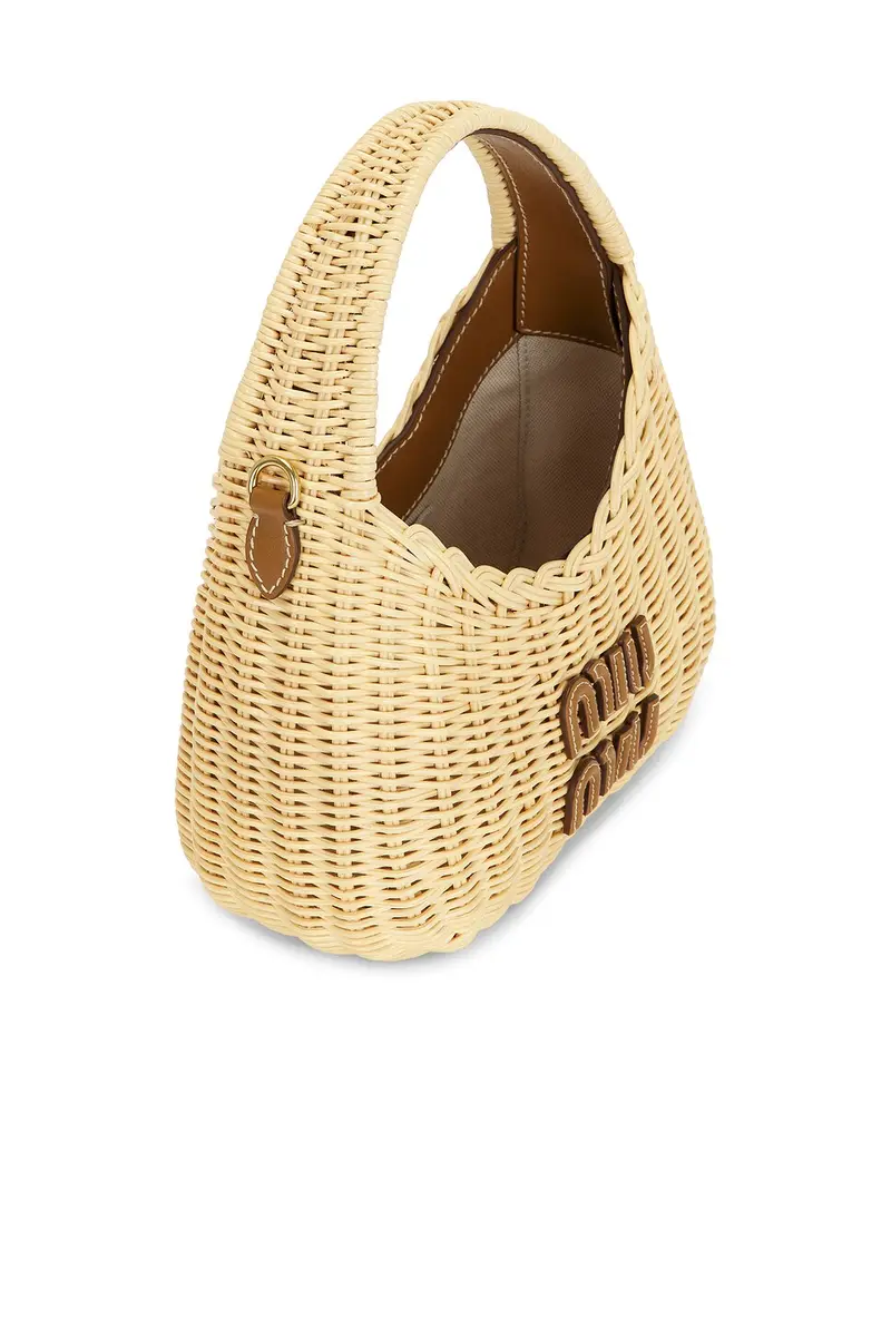 Miu Miu Midollino City Calg Top Handle Bag | Thumbnail 6 Miu Miu Midollino City Calg Top Handle Bag | Thumbnail 6