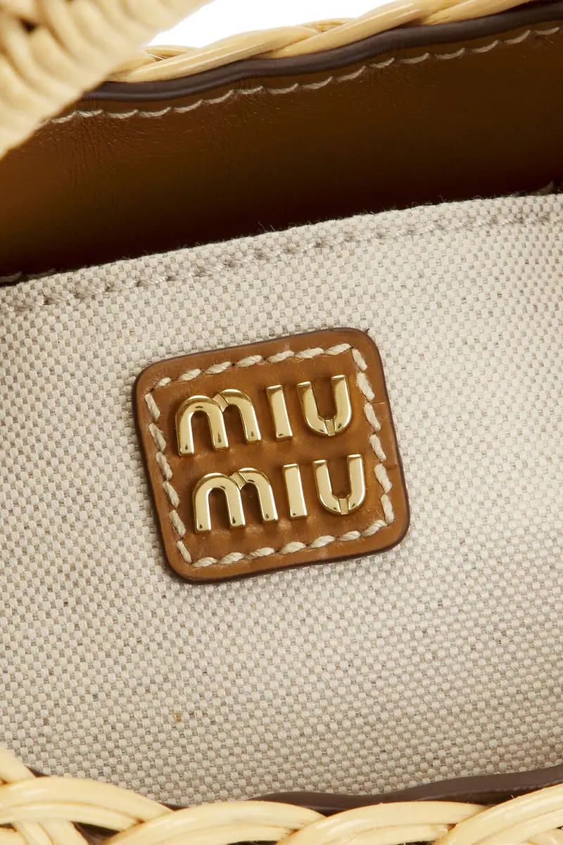 Miu Miu Midollino City Calg Top Handle Bag | Thumbnail 7 Miu Miu Midollino City Calg Top Handle Bag | Thumbnail 7