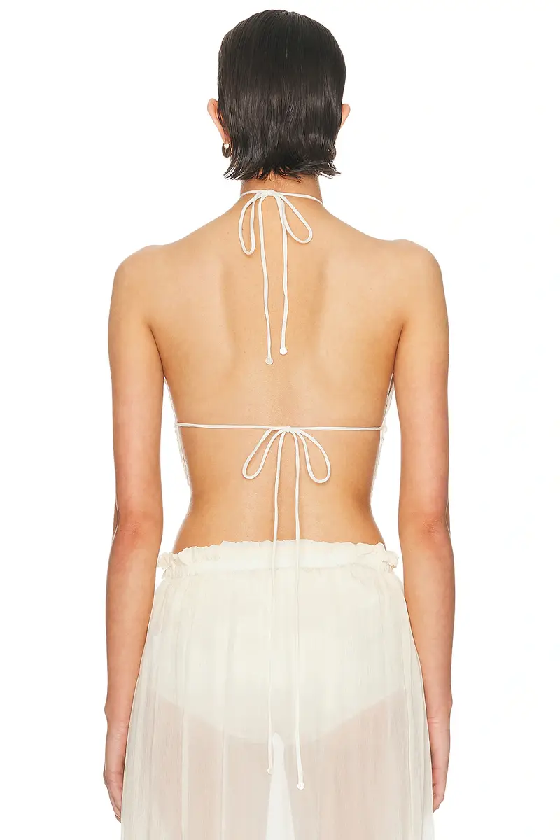 CHAN LUU Beaded Halter Top | Thumbnail 3 CHAN LUU Beaded Halter Top | Thumbnail 3