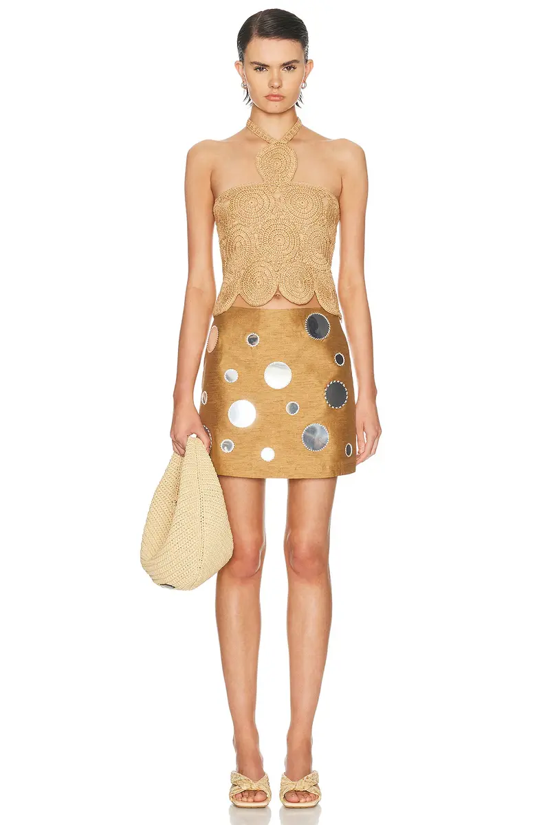 CHAN LUU Sequin Mini Skirt | Thumbnail 5