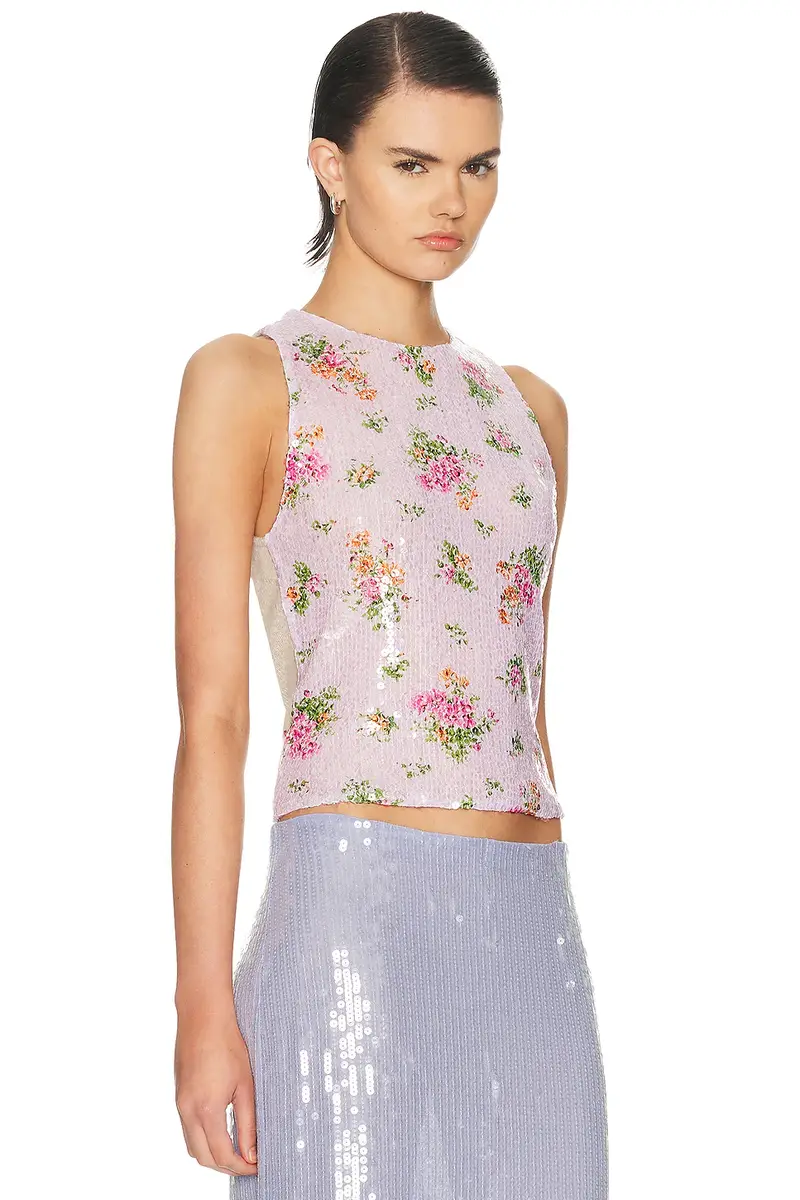 Brandon Maxwell Noemi Tank Top | Thumbnail 2 Brandon Maxwell Noemi Tank Top | Thumbnail 2