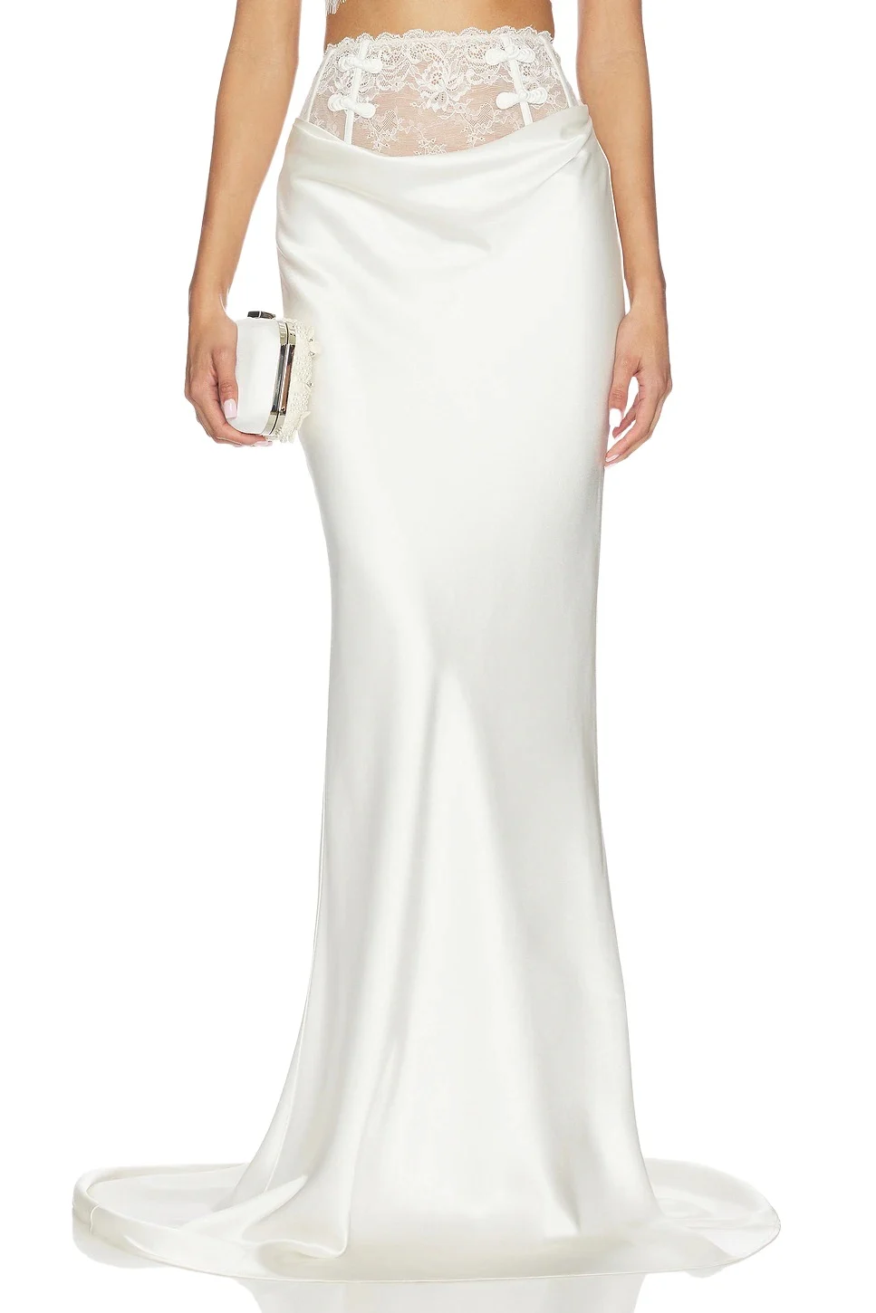 Lila Satin Skirt Lila Satin Skirt