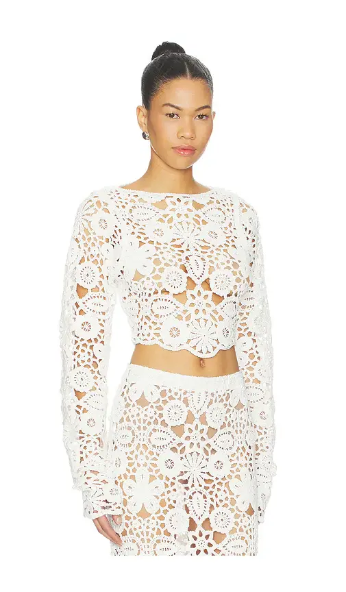 SNDYS Tala Crochet Top | Thumbnail 2 SNDYS Tala Crochet Top | Thumbnail 2