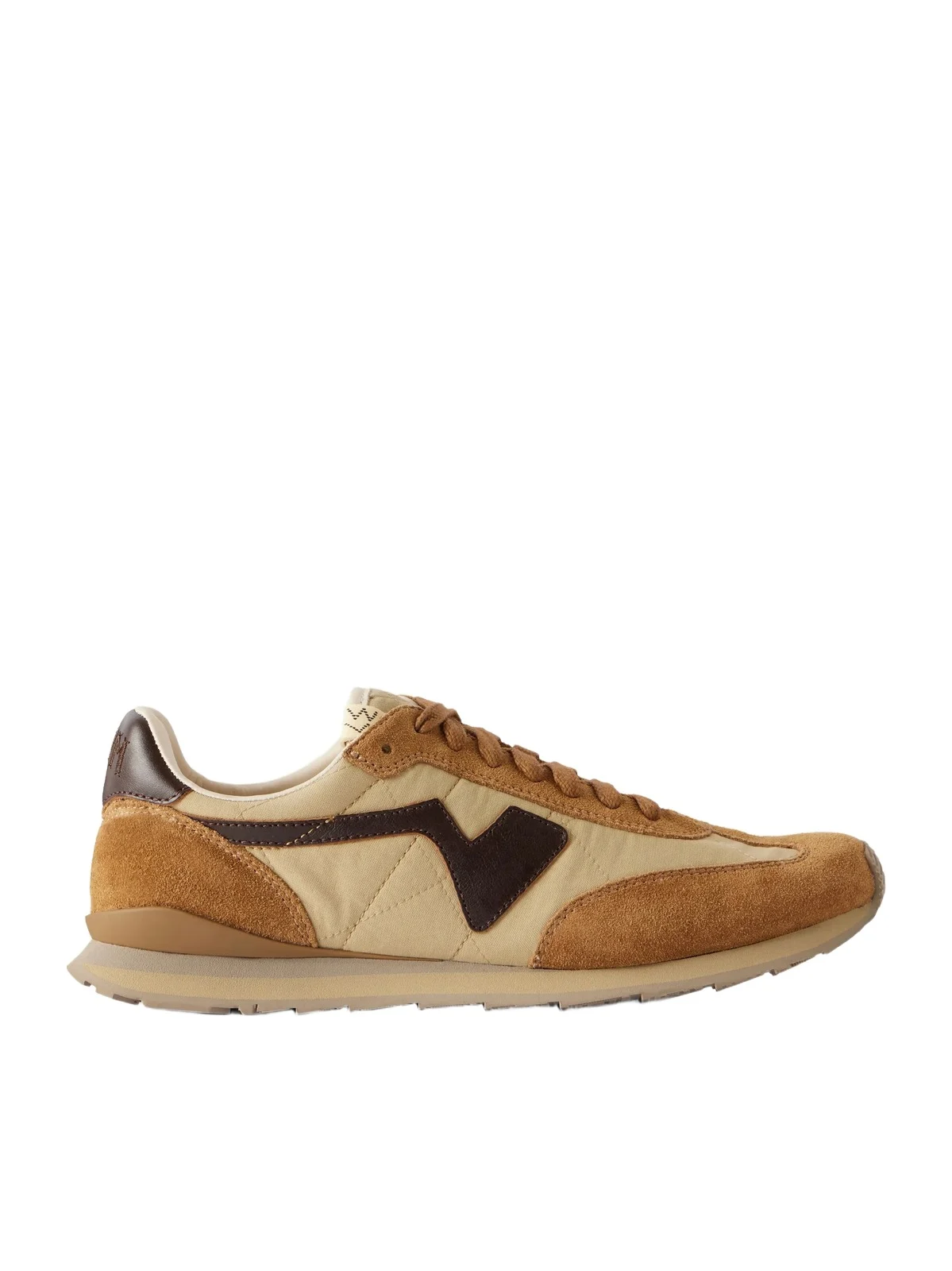 FKT Runner Leather and Suede-Trimmed Canvas Sneakers - Men FKT Runner Leather and Suede-Trimmed Canvas Sneakers - Men