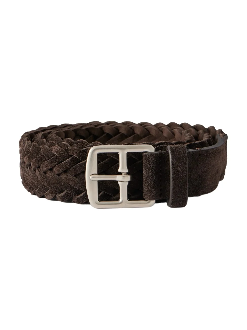 Officine Creative 3cm Woven Suede Belt - Men