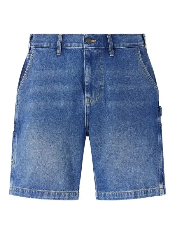 Straight-Leg Denim Shorts - Men