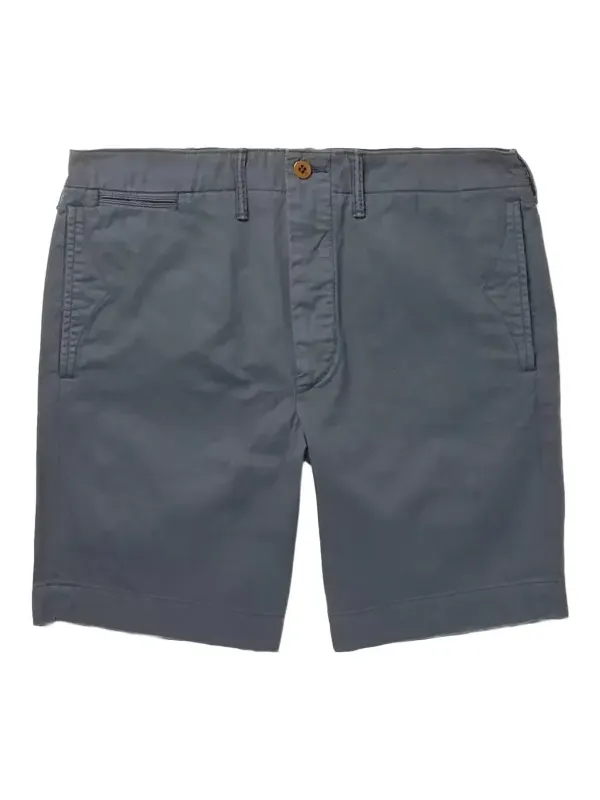 Slim-Fit Cotton-Twill Chino Shorts - Men Slim-Fit Cotton-Twill Chino Shorts - Men
