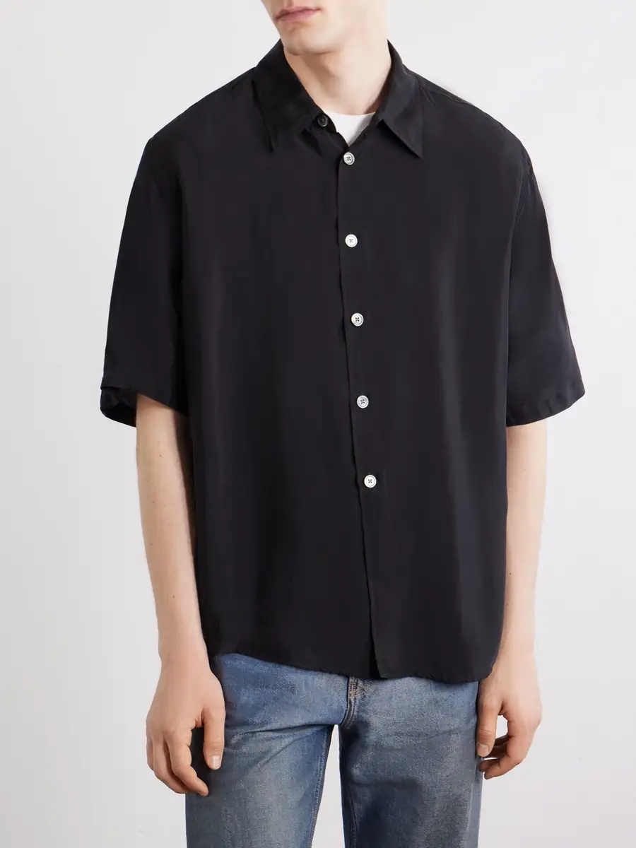 Our Legacy Beyond Satin Shirt - Men | Thumbnail 3 Our Legacy Beyond Satin Shirt - Men | Thumbnail 3