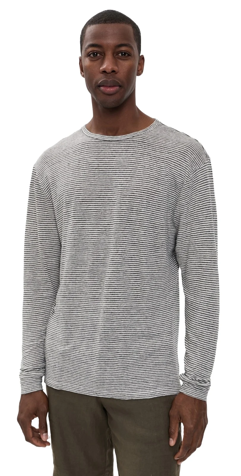 Linen Long Sleeve Sun Tee