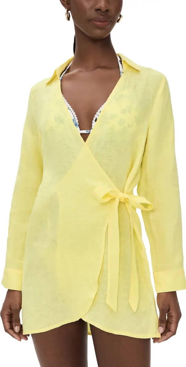 PQ Swim Lily Cover Up Buttercup | Image 1 PQ Swim Lily Cover Up Buttercup | Image 1
